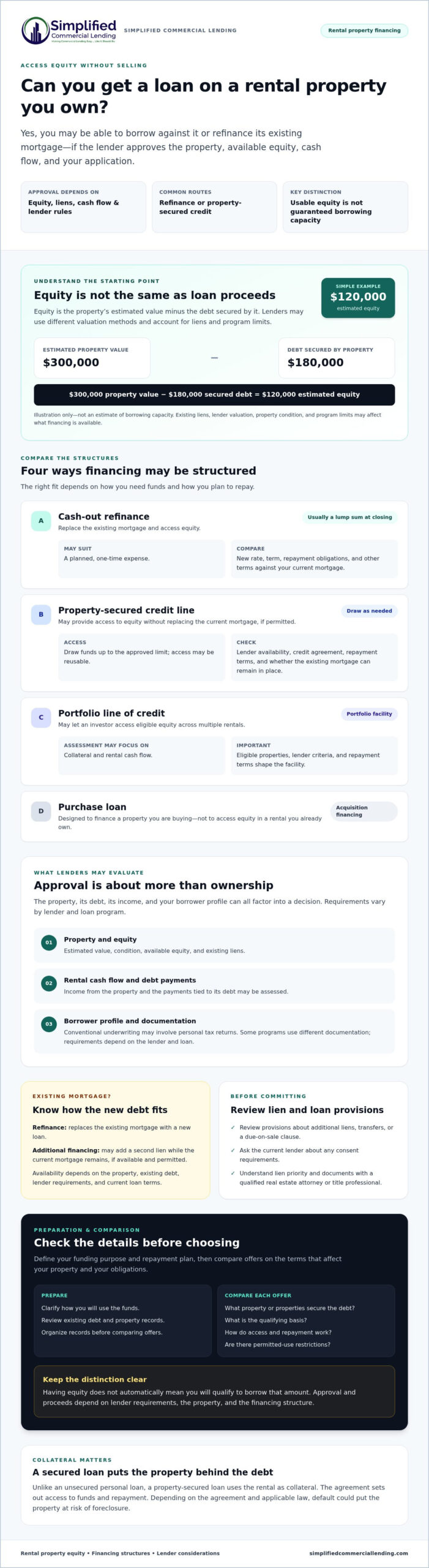 Can I Get a Loan on a Rental Property I Own? Options for 2026